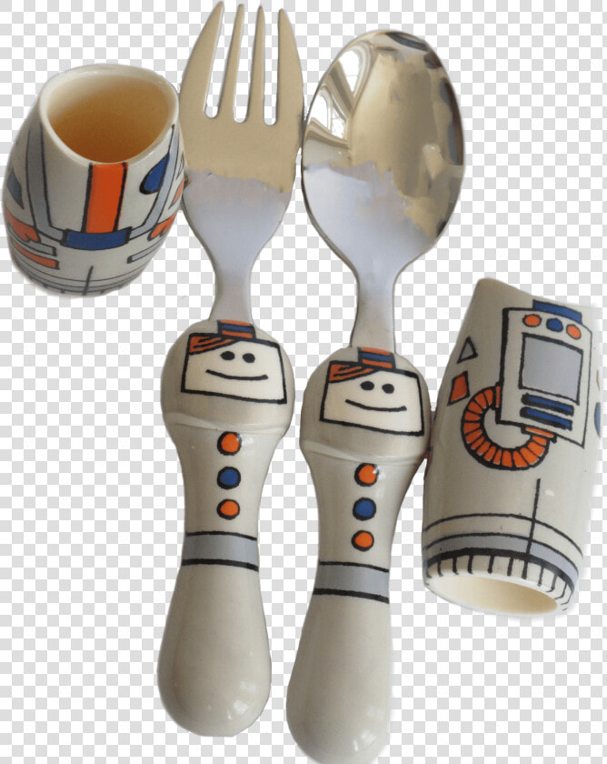 Astronaut Fork  amp  Spoon Set   Wooden Spoon  HD Png DownloadTransparent PNG