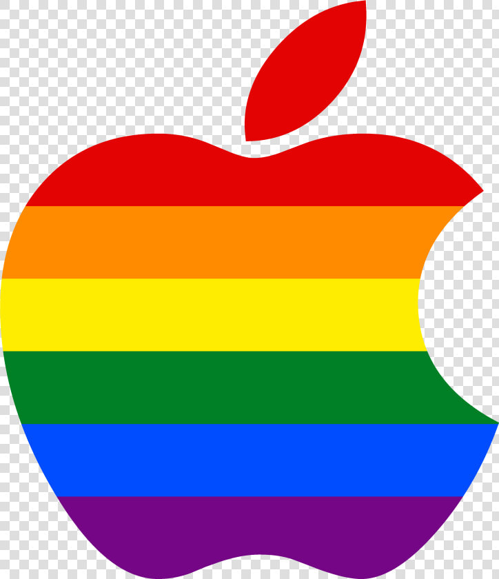 Apple Logo  Lgbt  S  Flickr  Photo Sharing   Apple Color Logo Png  Transparent PngTransparent PNG