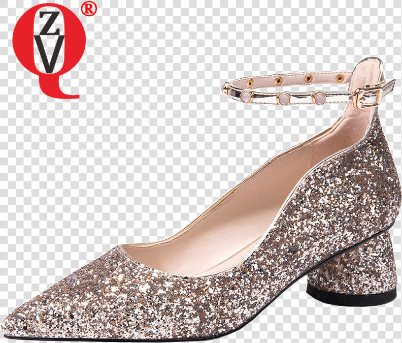 Zvq Spring New Fashion Women Pumps Outside Mid Heels   Basic Pump  HD Png DownloadTransparent PNG