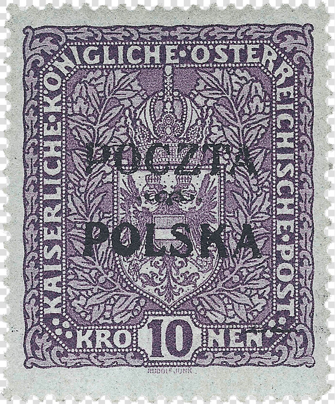 10k Deep Violet Krakow Issue    Foreign Stamps  HD Png DownloadTransparent PNG