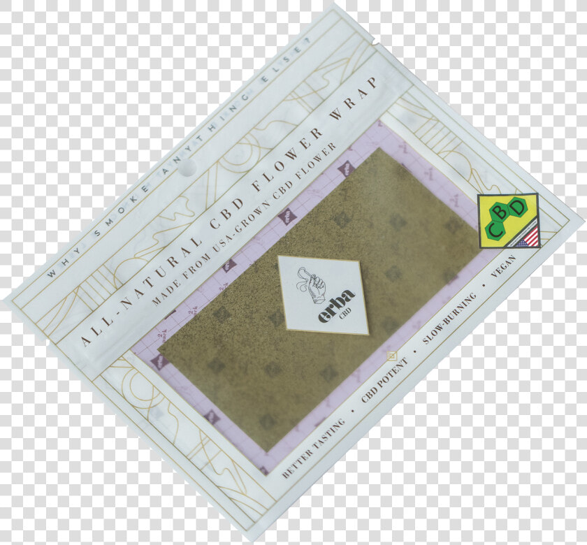 Erba Cbd Wraps   Paper  HD Png DownloadTransparent PNG