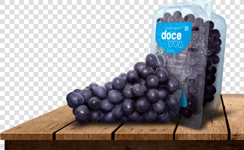 Uva Preta Doce Uva   Seedless Fruit  HD Png DownloadTransparent PNG