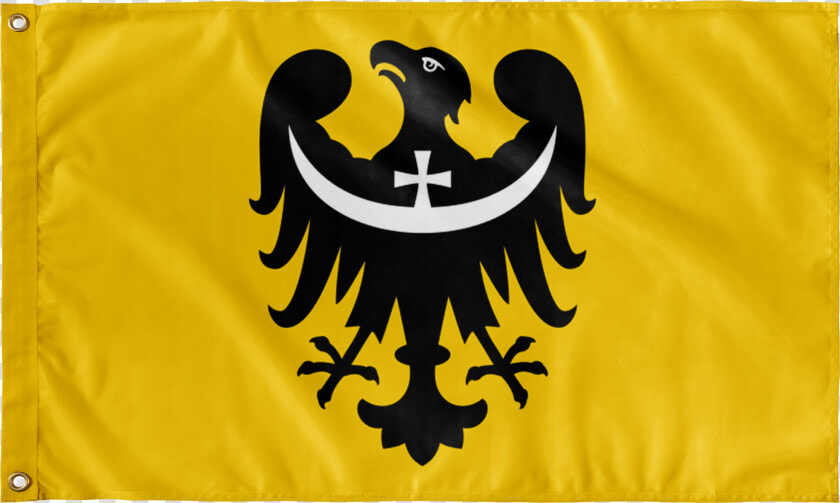 Lower Silesia Flag   Lower Silesia Coat Of Arms  HD Png DownloadTransparent PNG