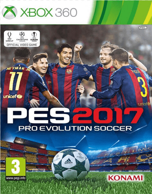 Pes 2017 Xbox 360  HD Png DownloadTransparent PNG