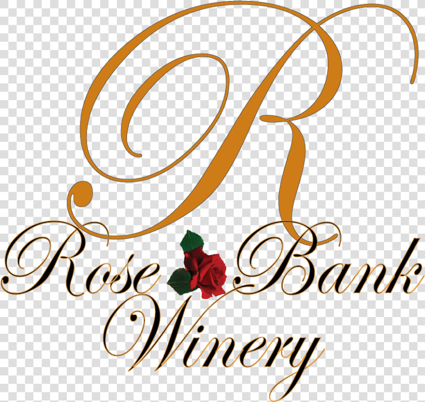 Rose Bank Winery   Calligraphy  HD Png DownloadTransparent PNG