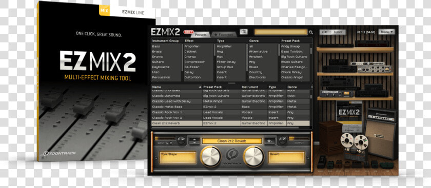 Toontrack Ezmix 2  HD Png DownloadTransparent PNG