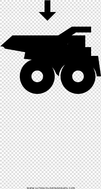 Camión De Carga Página Para Colorear   Monster Truck  HD Png DownloadTransparent PNG