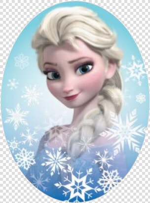 Elsa Face Clip Art Topper Free Transparent Png   Elsa Clipart  Png DownloadTransparent PNG