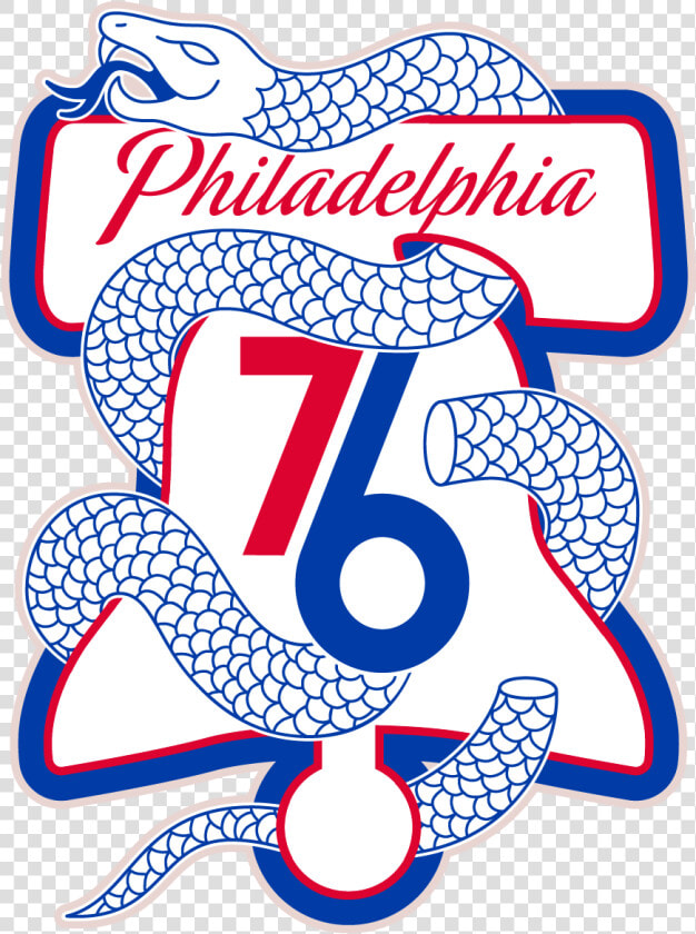 Python Logo Clipart Blue Snake   Philadelphia 76ers New Logo  HD Png DownloadTransparent PNG