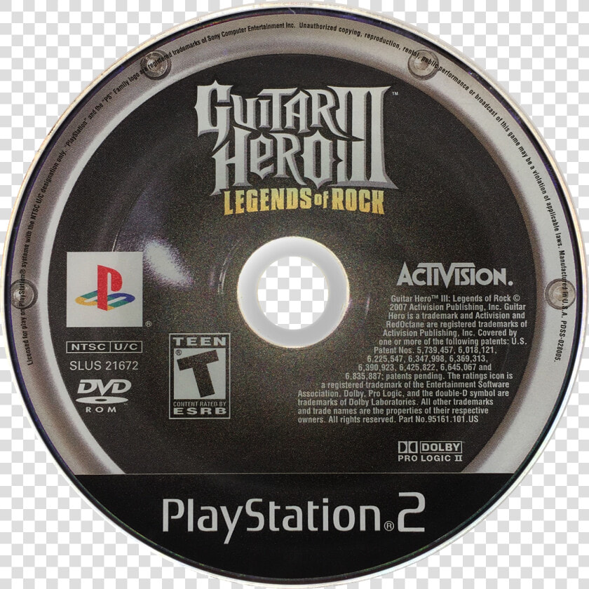 Guitar Hero Iii   Baldur  39 s Gate Dark Alliance 2 Ps2 Cd  HD Png DownloadTransparent PNG