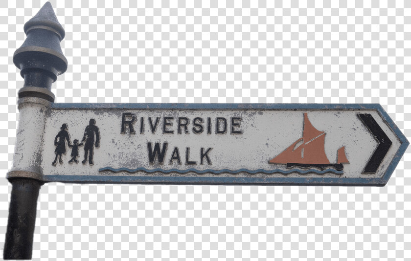 Battersea Riverside Walk Sign Near The River Thames  HD Png DownloadTransparent PNG