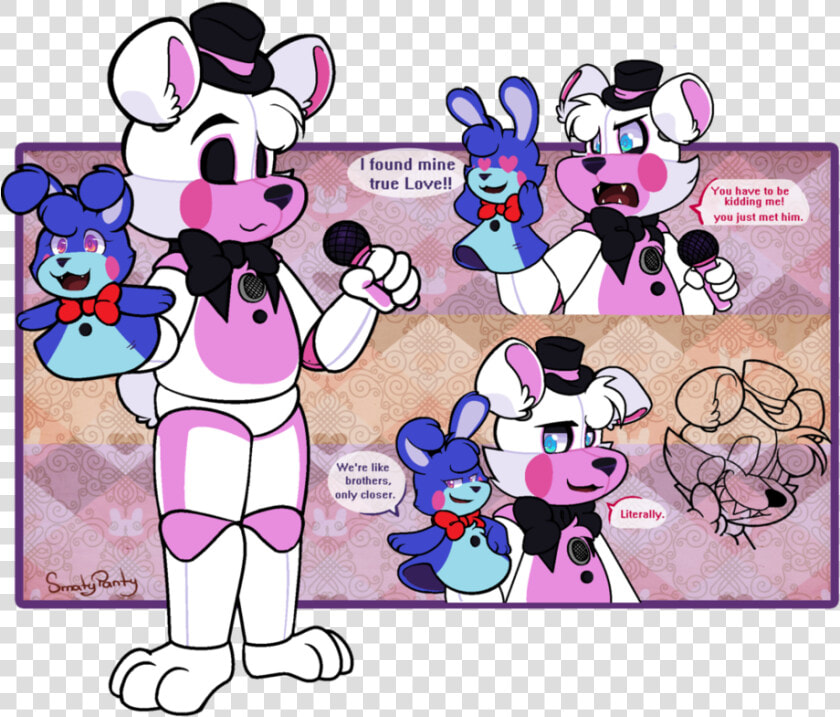 C Mon Goldie  We Ll Going To Be Late To The Festival   Fnaf Funtime Freddy Fanart  HD Png DownloadTransparent PNG