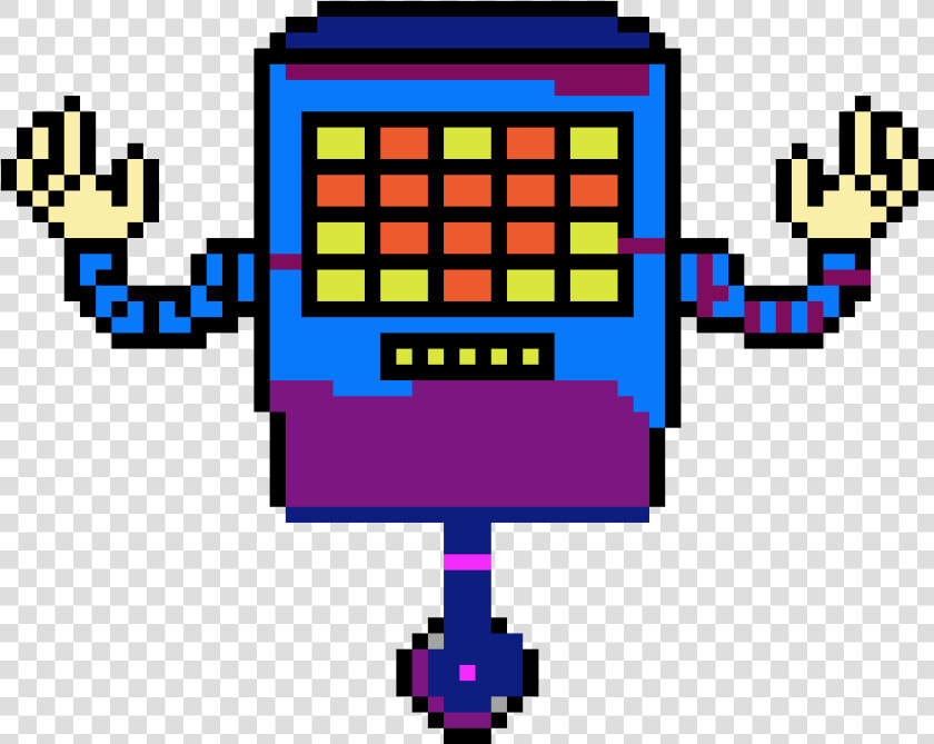 Look Im Making Something Cool So Wait And I Will Make   Undertale Mettaton Sprite  HD Png DownloadTransparent PNG