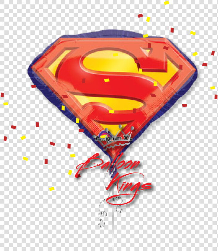 Superman Emblem   Superman Foil Balloon  HD Png DownloadTransparent PNG