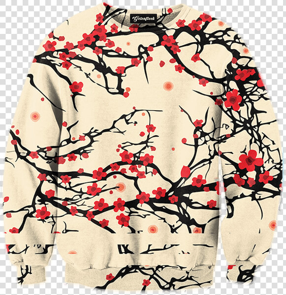 Japanese Cherry Blossom Pattern   Png Download   Japanese Cherry Blossom Hoodie  Transparent PngTransparent PNG