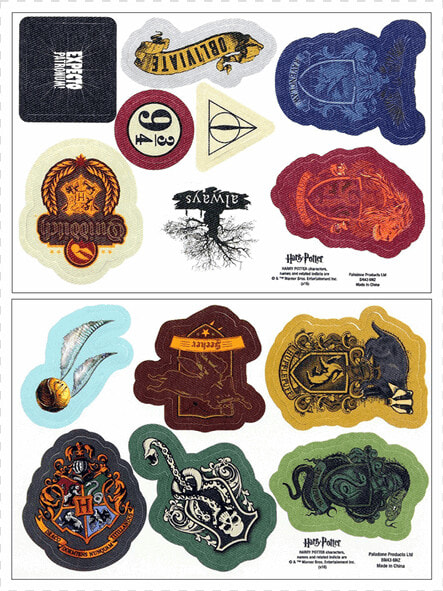 Harry Potter Iron On Patches  HD Png DownloadTransparent PNG