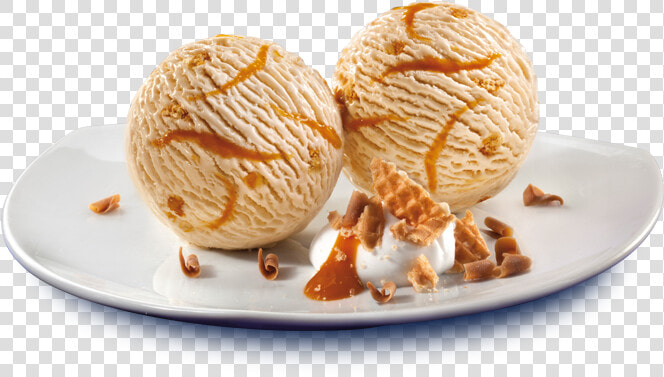 Caramel Biscuit Ice Cream  HD Png DownloadTransparent PNG