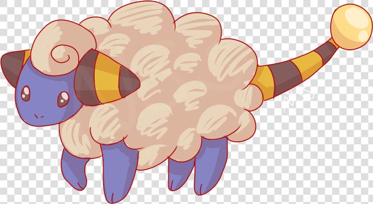 Mareep   Cartoon  HD Png DownloadTransparent PNG