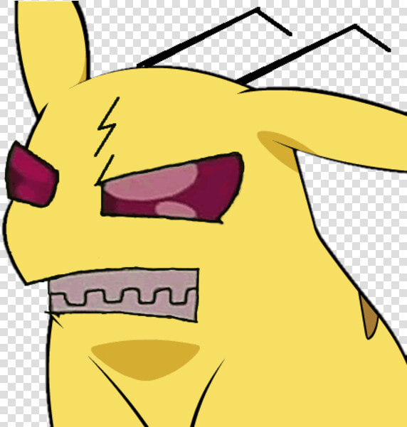 Pokémon Go Pikachu Ash Ketchum Yellow Face Facial Expression   Give Pikachu A Face  HD Png DownloadTransparent PNG