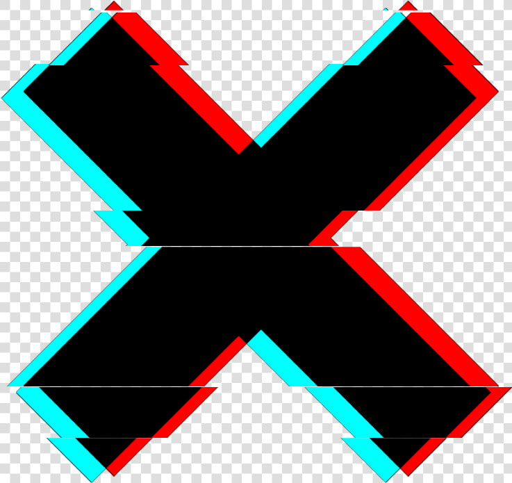  x  glitch   Picsart Sticker X  HD Png DownloadTransparent PNG