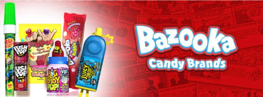 Bazooka Candy Brands Brasil  HD Png DownloadTransparent PNG