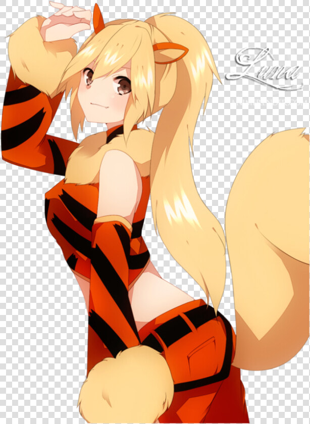 Arcanine Pokemon Girl   Png Download   Sexy Pokemon Girls Arcanine  Transparent PngTransparent PNG