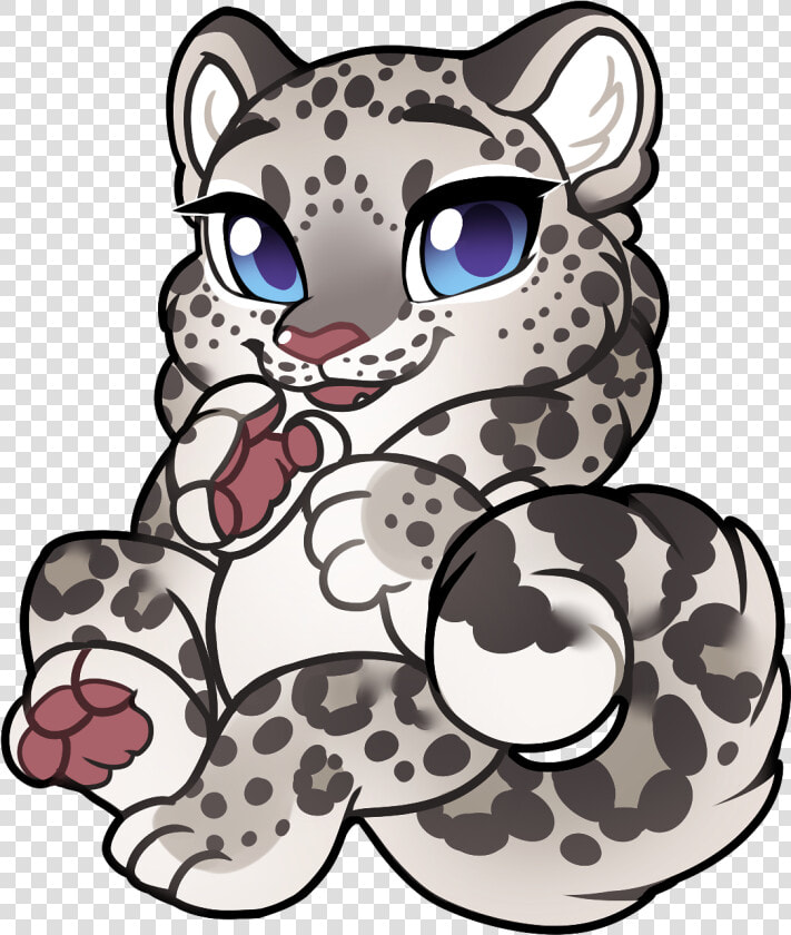 Clipart Snow Snow Leopard  HD Png DownloadTransparent PNG