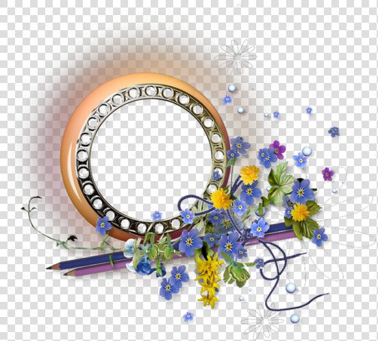 Png Rond Cadre   Polka Dot Circular Border  Transparent PngTransparent PNG