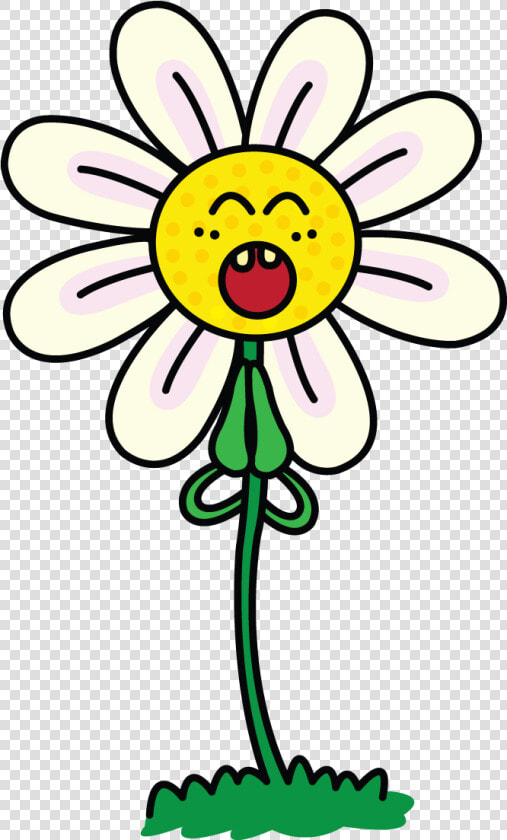 Drawing Cactus Fun2draw Picture Free Stock   Cute Daisy Flower Drawing  HD Png DownloadTransparent PNG