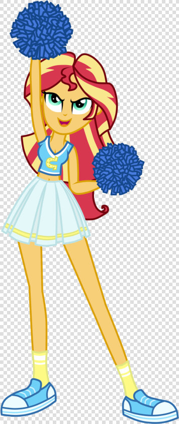 Happy Birthday Cheerleader Clipart   My Little Pony Equestria Girls Legend Of Everfree Sunset  HD Png DownloadTransparent PNG