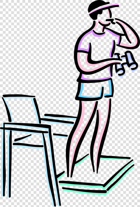 Vector Illustration Of Lifeguard Keeps Watch On Beach   Lifeguard Cartoon Black And White  HD Png DownloadTransparent PNG