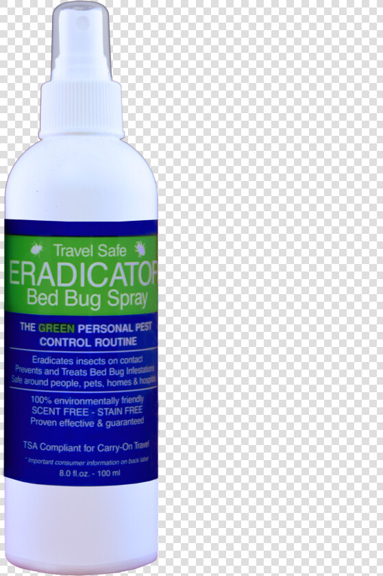 Travel Safe Bed Bug Eradicator Spray   Cosmetics  HD Png DownloadTransparent PNG