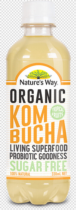 523041 Natures Way Kombucha Sugar Free Tropical 330ml   Smirnoff Kissed Caramel Vodka  HD Png DownloadTransparent PNG