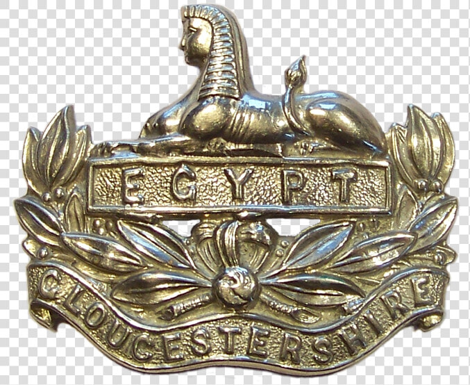 Glosters Front Badge Circa 1957 Trspt   Gloucestershire Regiment Cap Badge  HD Png DownloadTransparent PNG