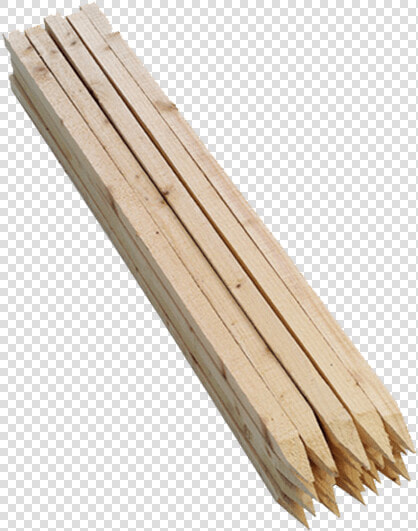 Wooden Garden Poles Inspiration   Wood Stakes  HD Png DownloadTransparent PNG