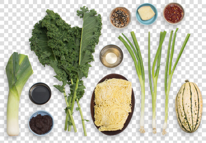 Caramelized Leek  amp  Barley Miso Ramen With Delicata   Superfood  HD Png DownloadTransparent PNG