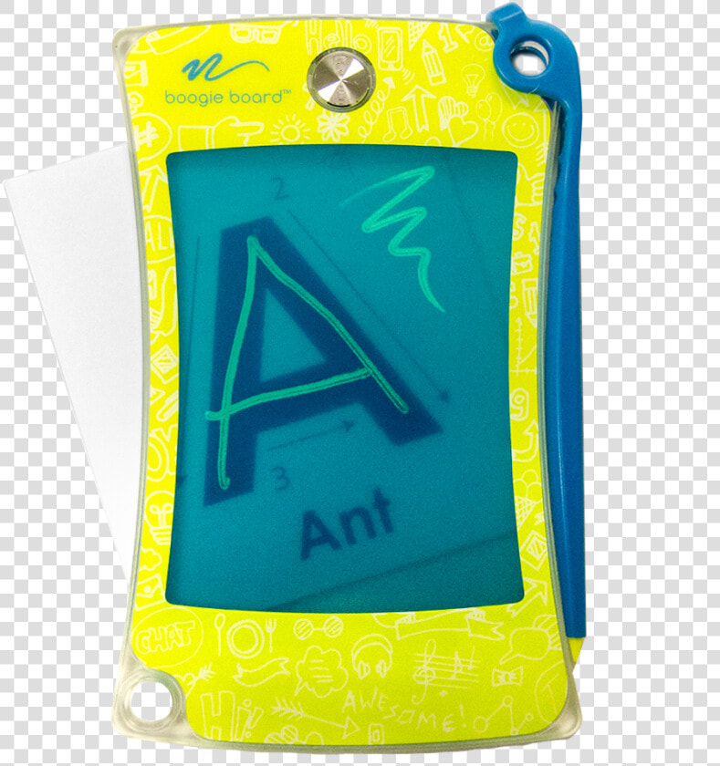 Jot™ Clearview Front View With Writing Class   Boogie Board Jot 4 5  HD Png DownloadTransparent PNG