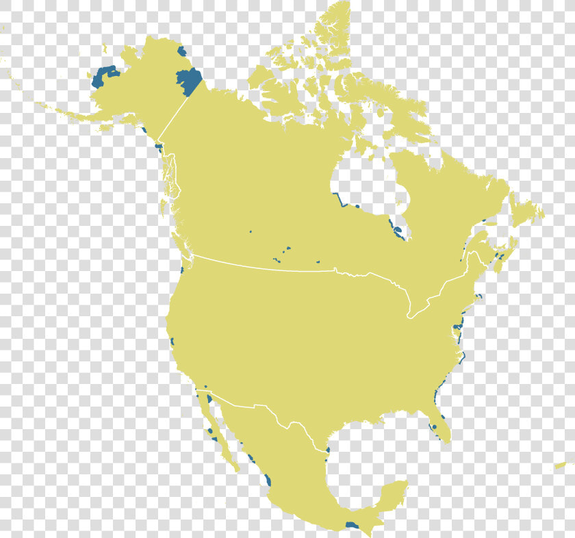 Transparent Rocky Mountains Clipart   Cuba On Map Of North America  HD Png DownloadTransparent PNG