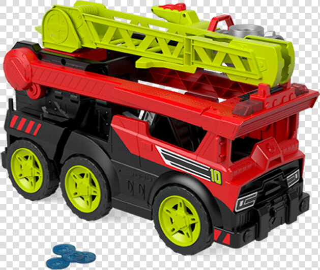 Rescue Heroes Transforming Fire Truck  HD Png DownloadTransparent PNG