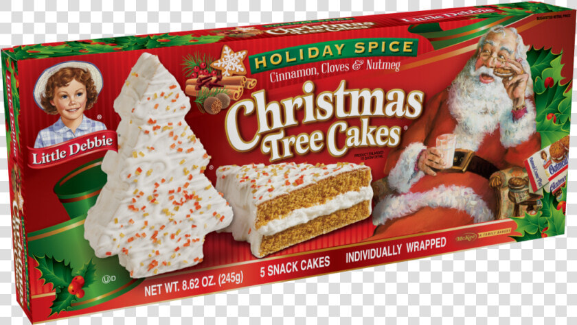 Little Debbie Holiday Spice Christmas Tree Cakes  HD Png DownloadTransparent PNG