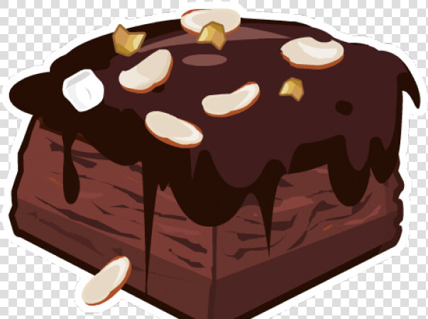 Brownie Chocolate Dessert Free   Chocolate Brownie Clipart Brownie  HD Png DownloadTransparent PNG