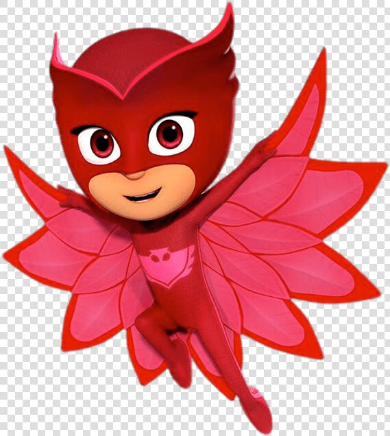 Pj Masks Owlette Flying Away   Owlette Pj Masks  HD Png DownloadTransparent PNG