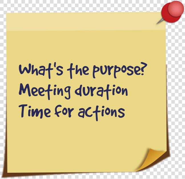 Postit meetings   Poster  HD Png DownloadTransparent PNG