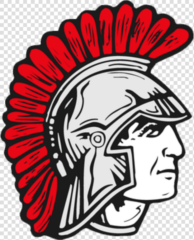 Transparent Trojan Warrior Clipart   Valley View Spartans Logo  HD Png DownloadTransparent PNG