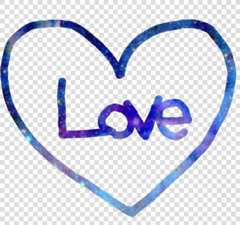  sticker  love  heart  galaxy  trend  tumblr  fandom   Heart  HD Png DownloadTransparent PNG