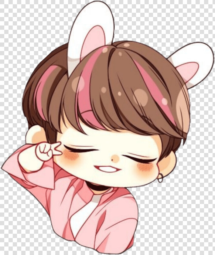 Transparent Bts Chibi Png   Bts Jungkook Cute Chibi Bts  Png DownloadTransparent PNG