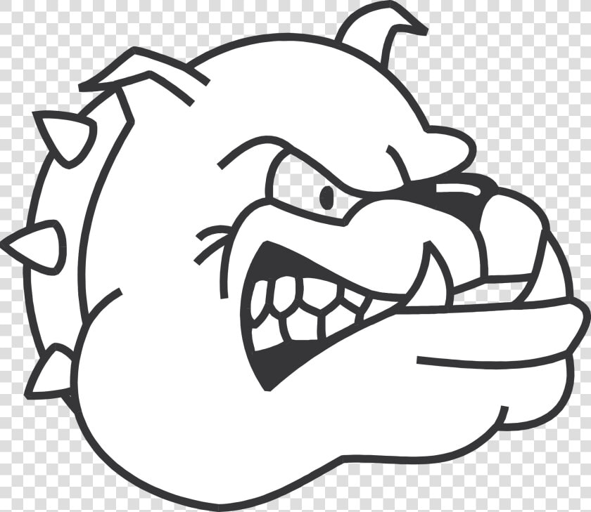 Dogs Clipart Bulldog   Sketsa Gambar Kepala Anjing  HD Png DownloadTransparent PNG