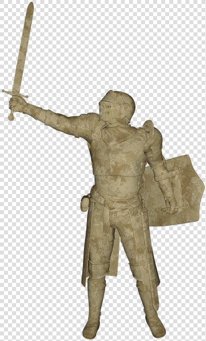 Man  Knight  Stone  Armor  Middle Ages  Sword  Warrior   Knight  HD Png DownloadTransparent PNG