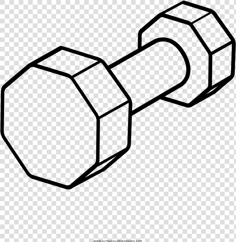 Dumbbell Coloring Page   Dumbbell  HD Png DownloadTransparent PNG