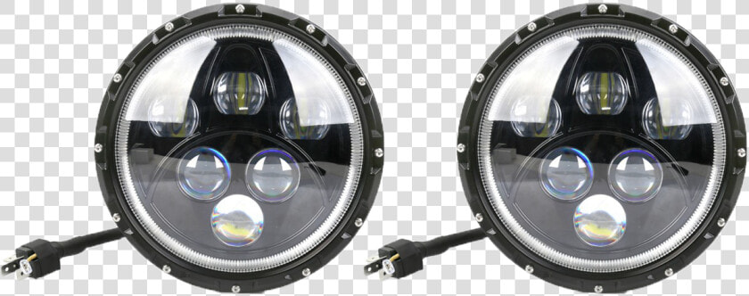 Jeep Wrangler Onyx Led Headlights   Motorcycle  HD Png DownloadTransparent PNG